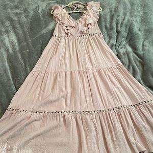 Pink XL Maxi Dress